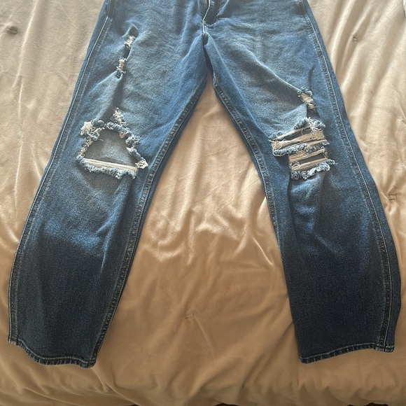 Hollister curvy high-rise Mom Jean vintage stretch 7R 28W 27L - Picture 4 of 5